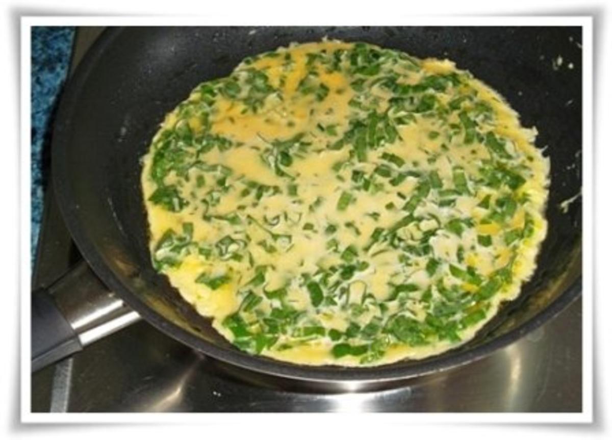 Bärlauch Omelett - Rezept - Bild Nr. 7