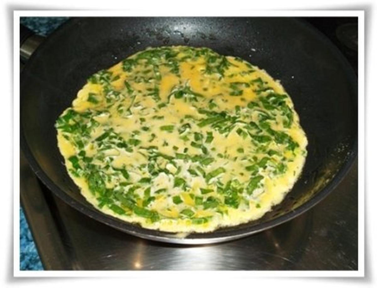 Bärlauch Omelett - Rezept - Bild Nr. 8