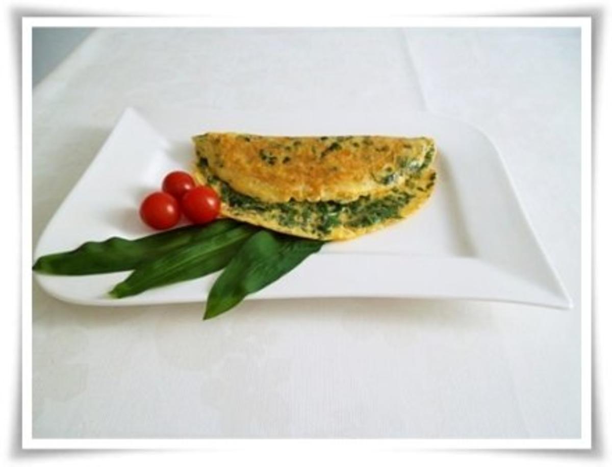 Bärlauch Omelett - Rezept - Bild Nr. 12