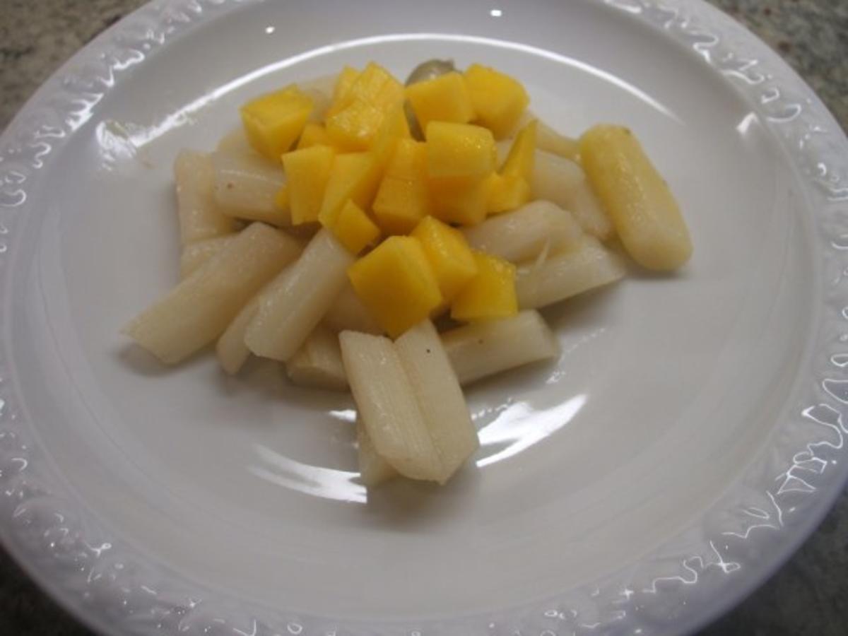 Salate: Spargelsalat mit frischer Mango - Rezept - Bild Nr. 4