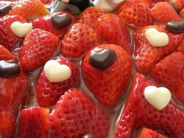 Rezept: Erdbeerkuchen Erdbeerkuchen - Rezept