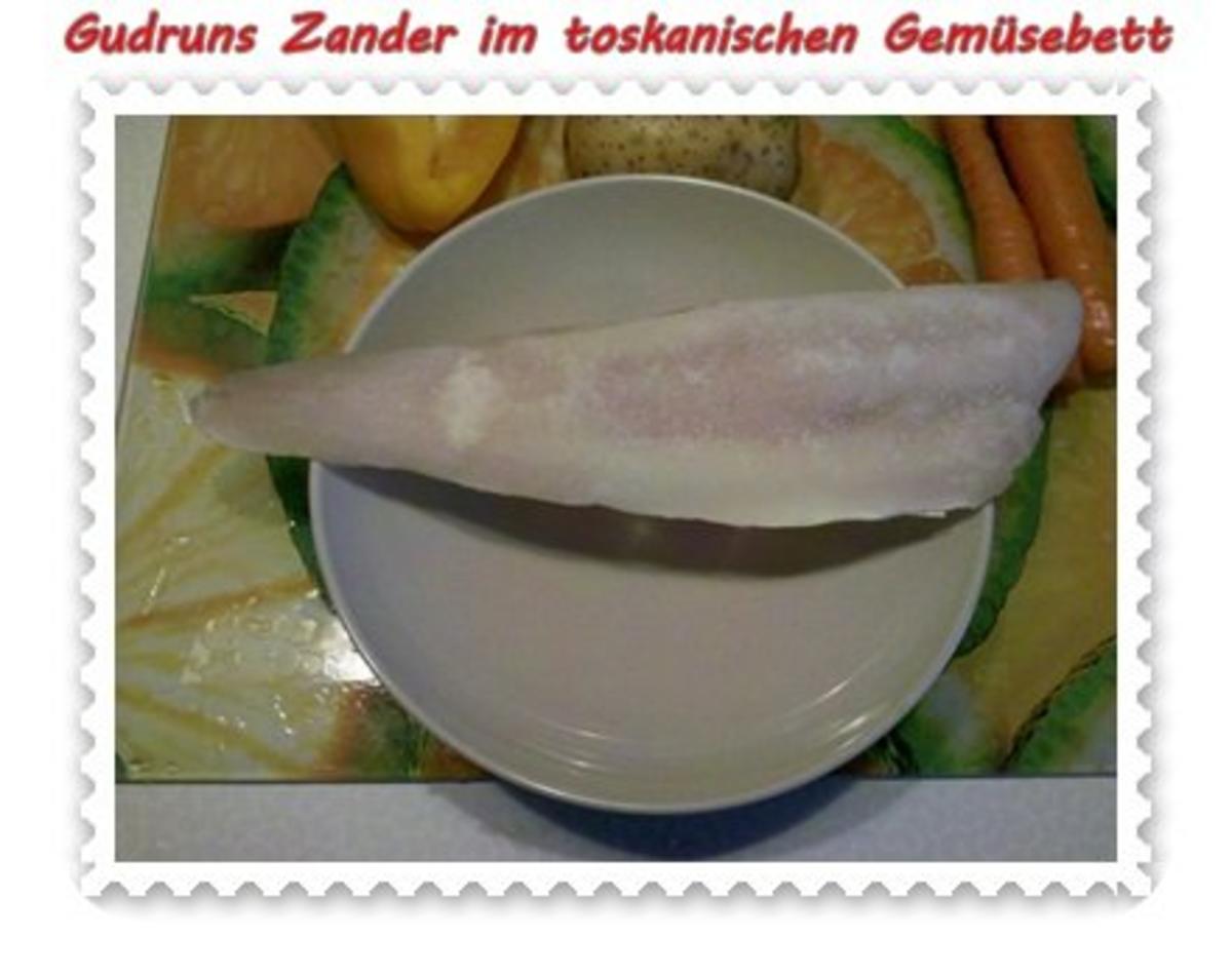 Fisch: Zander im toskanischen Gemüsebett - Rezept - Bild Nr. 3