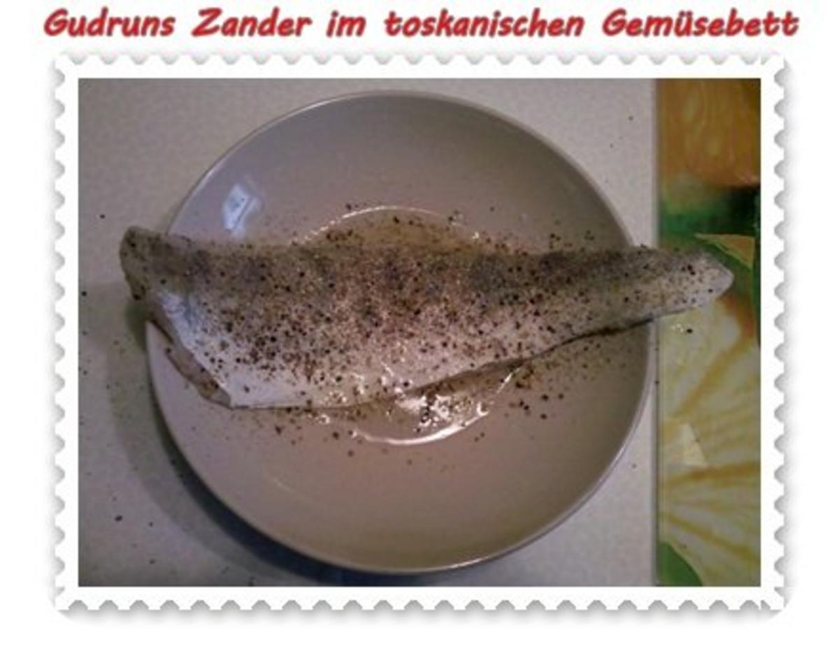 Fisch: Zander im toskanischen Gemüsebett - Rezept - Bild Nr. 5