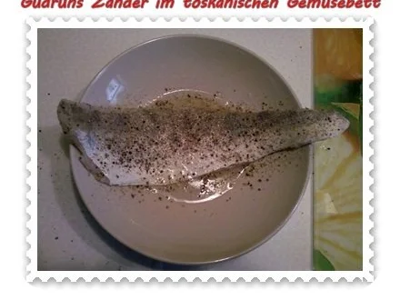 Fisch: Zander im toskanischen Gemüsebett - Rezept - Bild Nr. 5