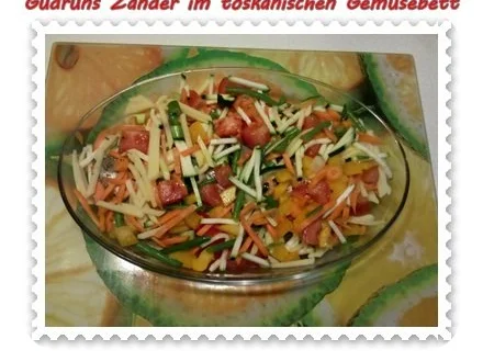 Fisch: Zander im toskanischen Gemüsebett - Rezept - Bild Nr. 9