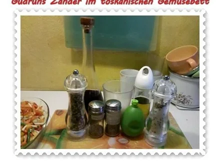 Fisch: Zander im toskanischen Gemüsebett - Rezept - Bild Nr. 10