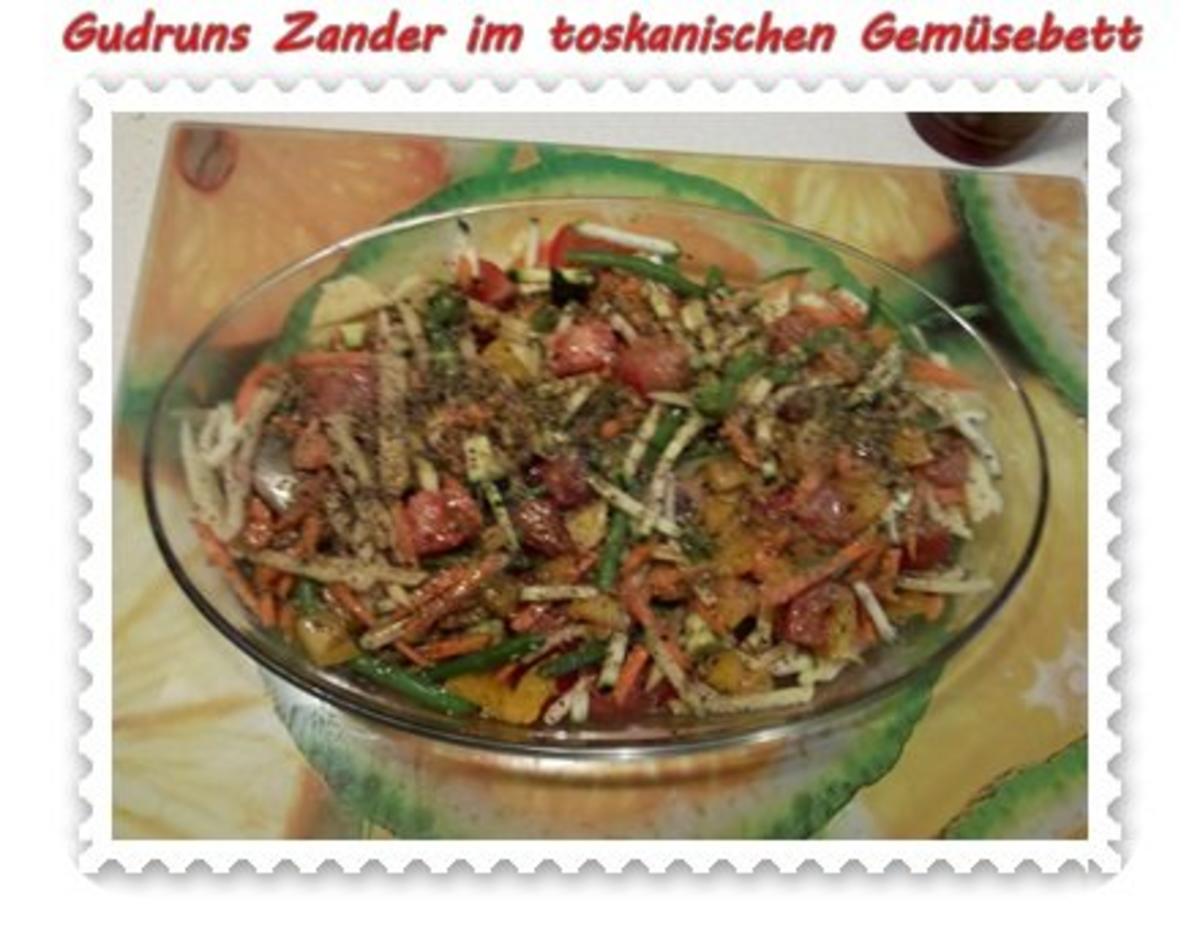 Fisch: Zander im toskanischen Gemüsebett - Rezept - Bild Nr. 11