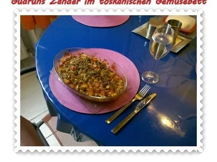 Fisch: Zander im toskanischen Gemüsebett - Rezept - Bild Nr. 15