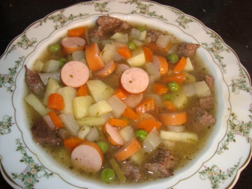 bunte Gemüsesuppe - Rezept mit Bild - kochbar.de