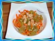Salate : Möhren - Kohlrabi - Trauben - Rezept