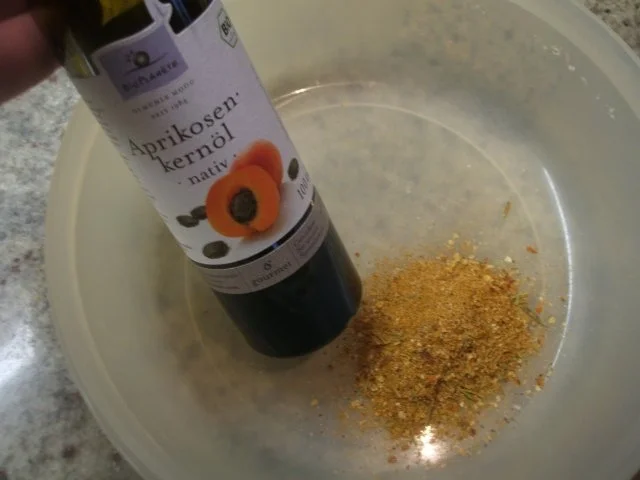 Salate: Nudelsalat mit Spargel und würzigen Putenstreifen - Rezept - Bild Nr. 5