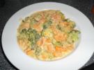 Cremiges Sojacurry mit Süßkartoffeln und Brokkoli - Rezept