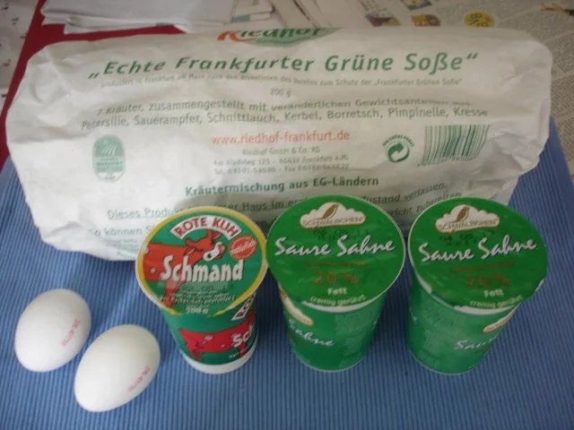 Rezept: Frankfurter Grüne Sauce Bild Nr. 2 Frankfurter Grüne Sauce - Rezept - Bild Nr. 2