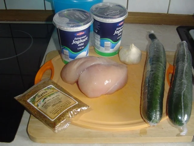 Gyros mit Reis und Zatziki - Rezept - Bild Nr. 3