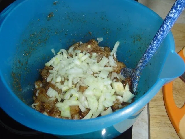 Gyros mit Reis und Zatziki - Rezept - Bild Nr. 7