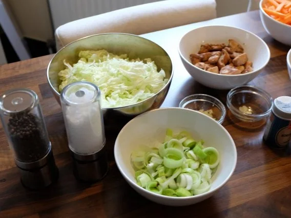 Rezept: Gebratene Nudeln Bild Nr. 4 Gebratene Nudeln - Rezept - Bild Nr. 4