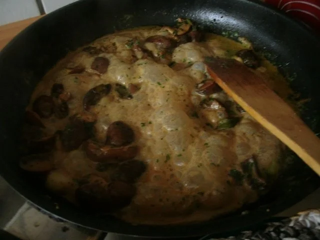 Rezept: Steaks mit Champignons und buntem Salat Bild Nr. 8 Steaks mit Champignons und buntem Salat - Rezept - Bild Nr. 8