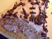 Himbeer-Sahne-Biskuitrolle - Rezept