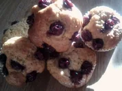 Kirschmuffins mit Haferflocken - Rezept