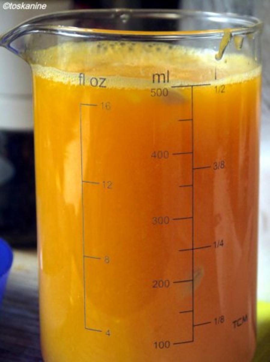 Rhabarber-Orangen-Sirup - Rezept - Bild Nr. 5