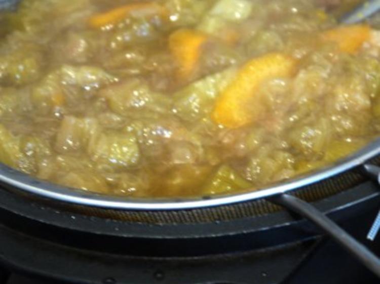 Rhabarber-Orangen-Sirup - Rezept mit Bild - kochbar.de
