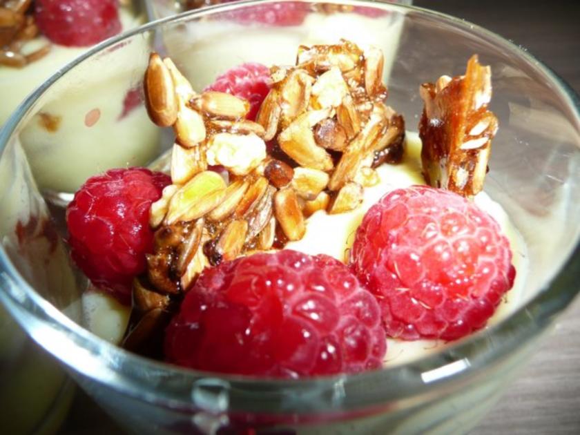 Himbeere Crunch - schnell &amp; einfach - 53 kcal/100g