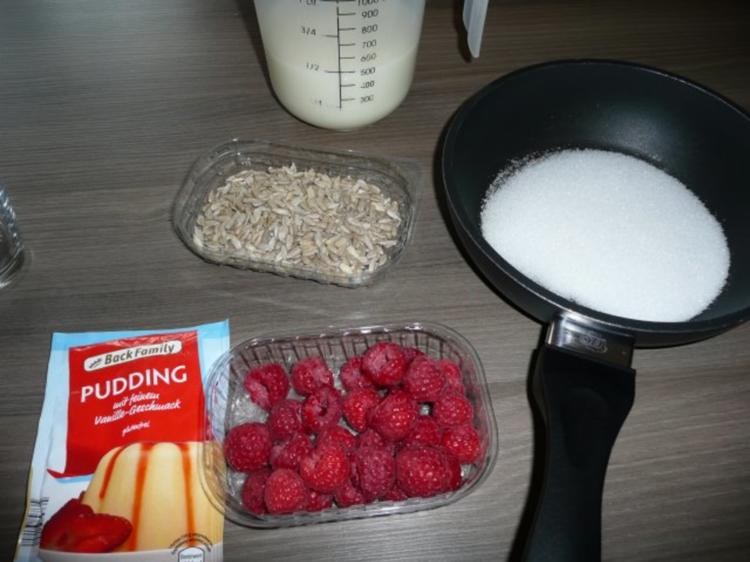 Himbeere Crunch - schnell &amp; einfach - 53 kcal/100g