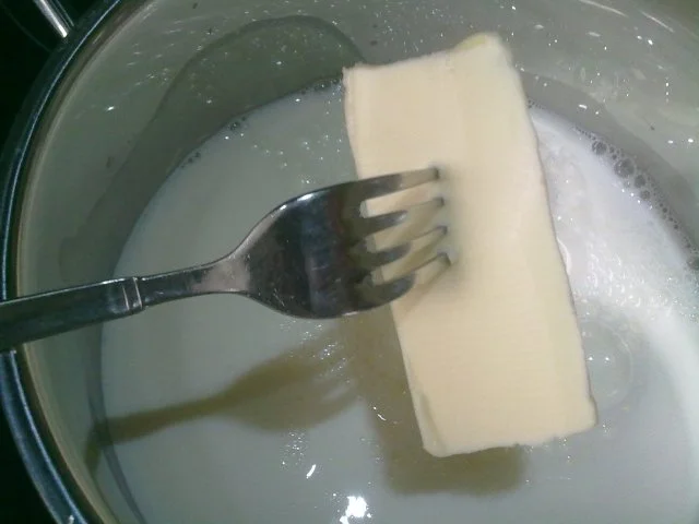 Selbstgemachtes Grießbrei mit Apfel-Mango-Stück - Rezept - Bild Nr. 5