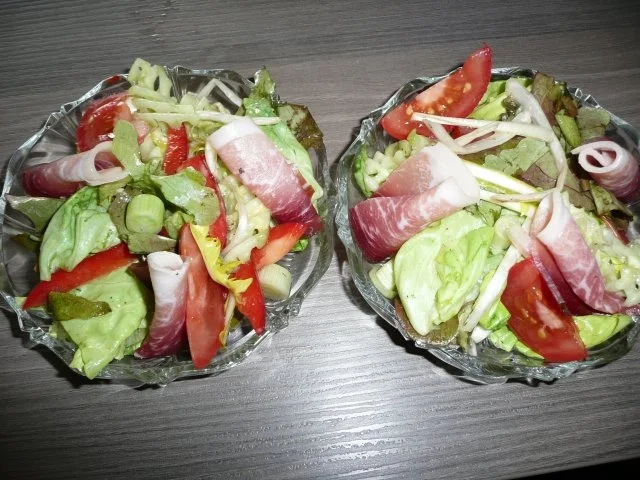 Orangen-Soße zu Hähnchenbrust und Tagliatelle , Salat der Saison - Rezept - Bild Nr. 7