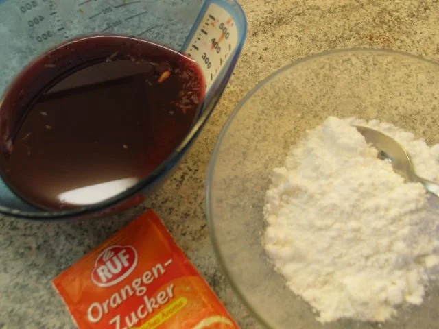 Kuchen: Schoko - Blutorangen - Kuchen - Rezept - Bild Nr. 8