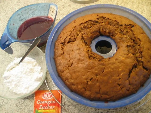 Kuchen: Schoko - Blutorangen - Kuchen - Rezept - Bild Nr. 6