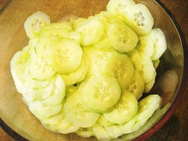 Gurkensalat mit Schnittlauch - Rezept - Bild Nr. 2