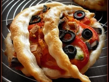 Paprika-Oliven-Snack - Rezept