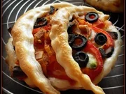 Paprika-Oliven-Snack - Rezept