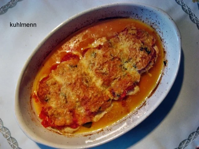 Schellfisch mediterran überbacken - Rezept - Bild Nr. 4