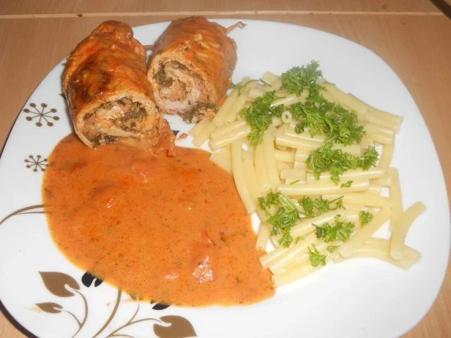 Schweineroulade "Italia" - Rezept