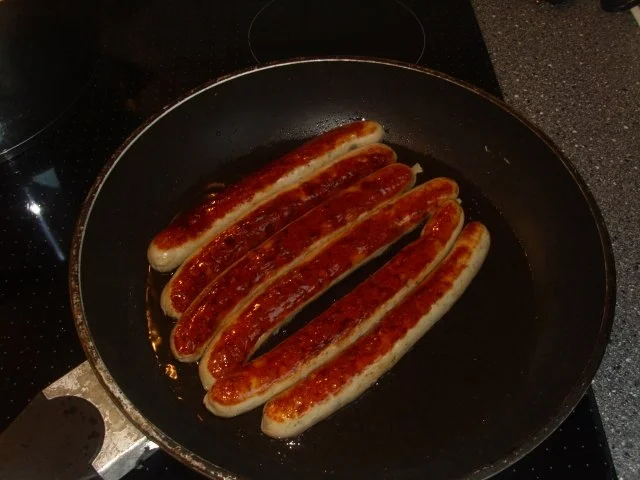 Bratwurstauflauf mit Paprika - Rezept - Bild Nr. 4