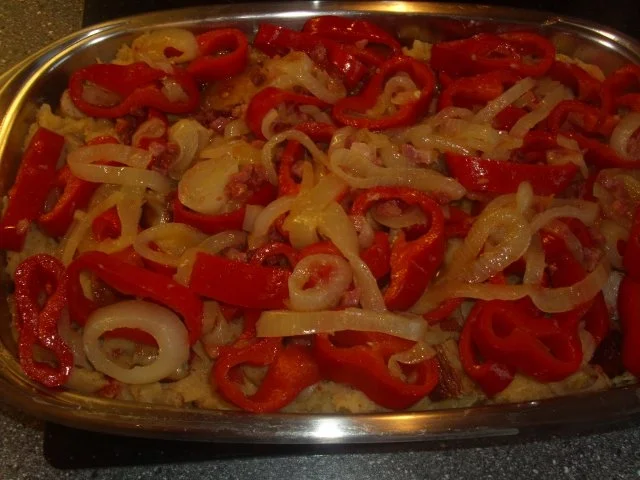 Bratwurstauflauf mit Paprika - Rezept - Bild Nr. 8