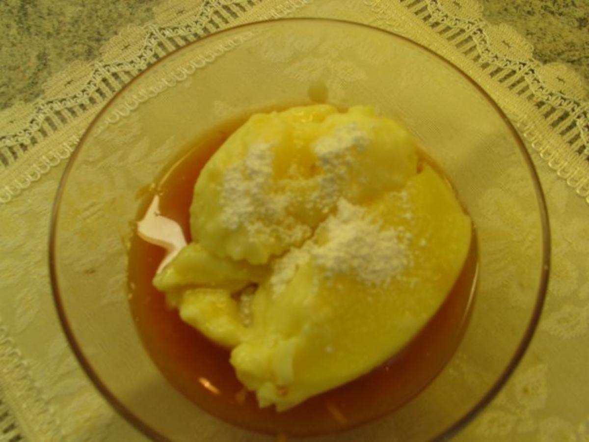 Süßspeisen + Desserts: Feurige Lava unter schneebedecktem Gipfel - Rezept - Bild Nr. 5