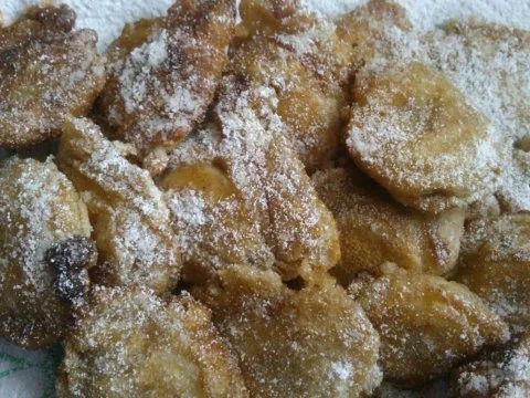 Gebackene Bananen Stückchen - Rezept