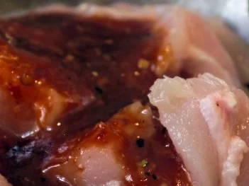 Rezept: Süss-scharfe Hähnchenbrust, Ofen-Rosmarin-Kartoffeln, bunte Ofentomaten Bild Nr. 11 Süss-scharfe Hähnchenbrust, Ofen-Rosmarin-Kartoffeln, bunte Ofentomaten - Rezept - Bild Nr. 11