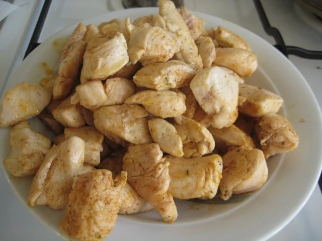 Rezept: Spargel-Nudel-Pfanne mit Hähnchen Bild Nr. 6 Spargel-Nudel-Pfanne mit Hähnchen - Rezept - Bild Nr. 6