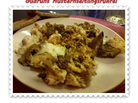 Rezept: Eier: Austernseitlingsrührei Eier: Austernseitlingsrührei - Rezept