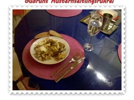 Rezept: Eier: Austernseitlingsrührei Bild Nr. 12 Eier: Austernseitlingsrührei - Rezept - Bild Nr. 12