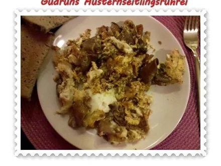 Rezept: Eier: Austernseitlingsrührei Bild Nr. 14 Eier: Austernseitlingsrührei - Rezept - Bild Nr. 14