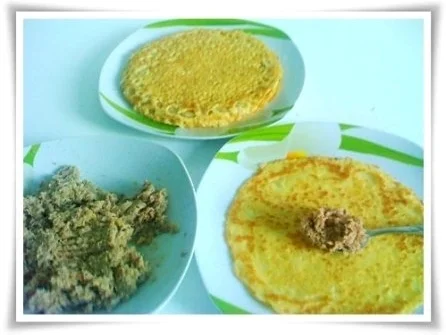 Pfannkuchen, gefüllt, gerollt, paniert und gebraten. - Rezept - Bild Nr. 14