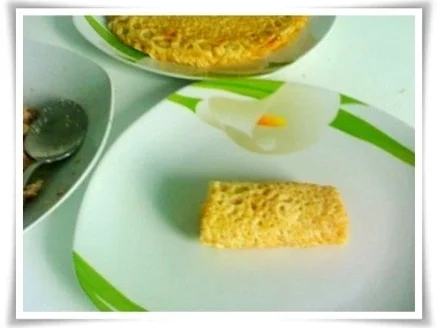 Pfannkuchen, gefüllt, gerollt, paniert und gebraten. - Rezept - Bild Nr. 19