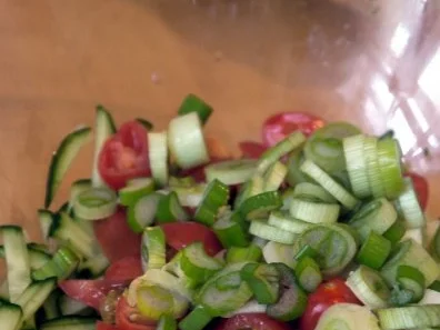 Rezept: Frühlingshafter Linsensalat mit mariniertem Halloumi Bild Nr. 6 Frühlingshafter Linsensalat mit mariniertem Halloumi - Rezept - Bild Nr. 6