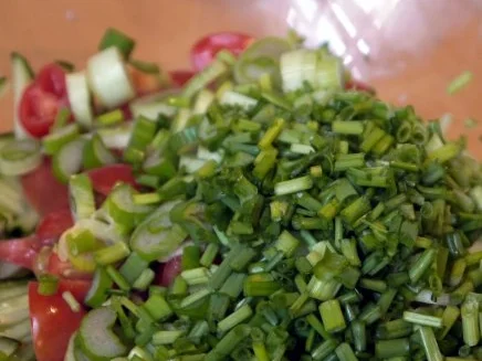 Rezept: Frühlingshafter Linsensalat mit mariniertem Halloumi Bild Nr. 7 Frühlingshafter Linsensalat mit mariniertem Halloumi - Rezept - Bild Nr. 7