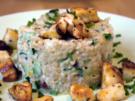 Frühlingshafter Linsensalat mit mariniertem Halloumi - Rezept